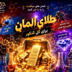 محصول طلایی المان برای شیمی کنکور 100% موفقیت